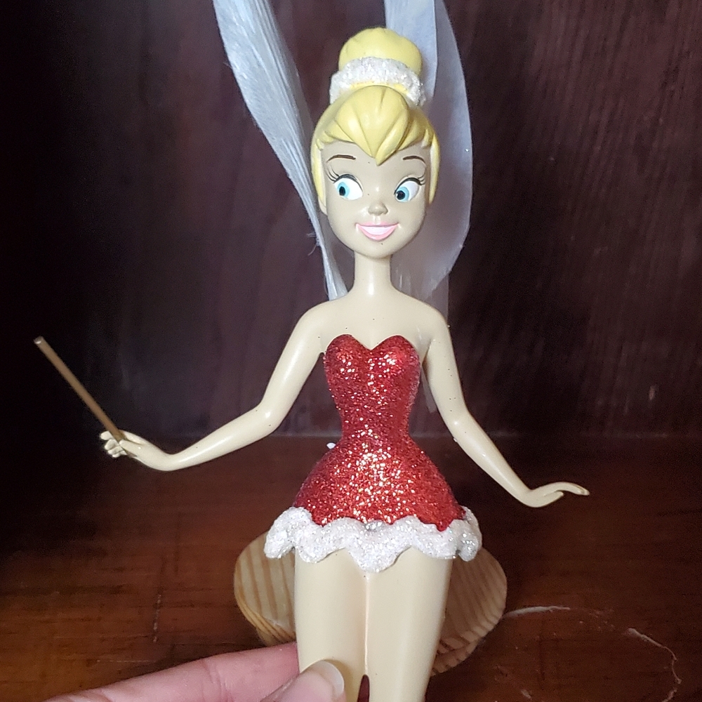 Fiberoptic Santa Tinkerbell light up tree topper